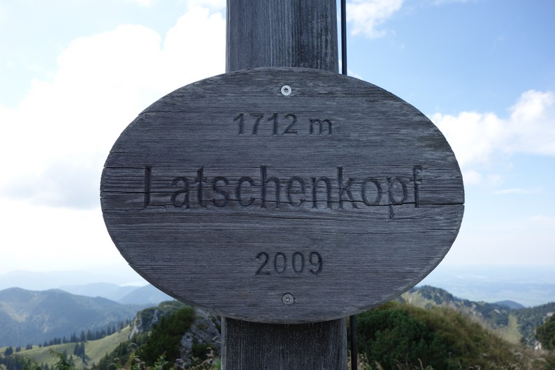 Gipfel Latschenkopf