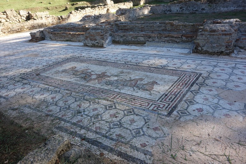 Mosaik in Olympia